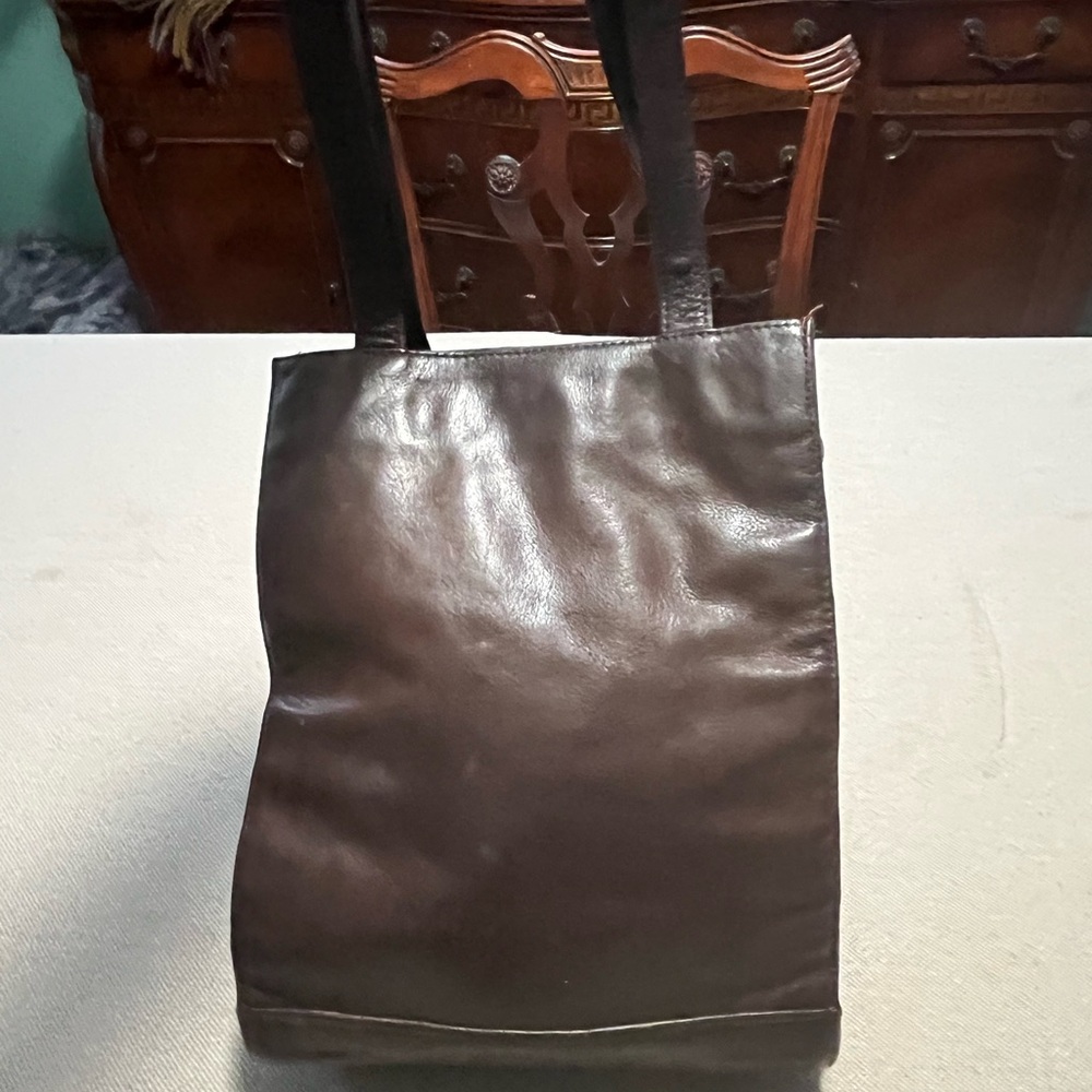 A. Gianetti genuine leather vintage pocketbook